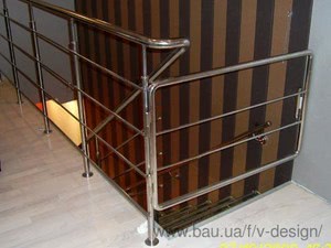 Ограждение из нержавеющей стали &mdash; В-Дизайн